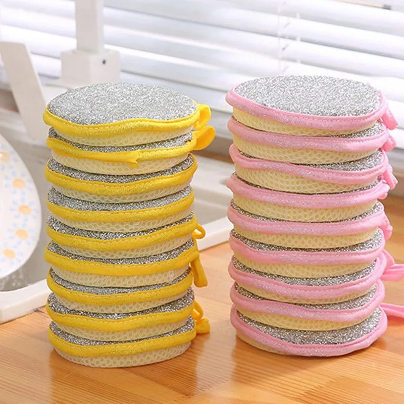 5/10/20Pcs Double Side Dishwashing Sponge Dish Washing Brush Pan Pot Dish Wash Sponges Household Cleaning Kitchen Tools - Image 2