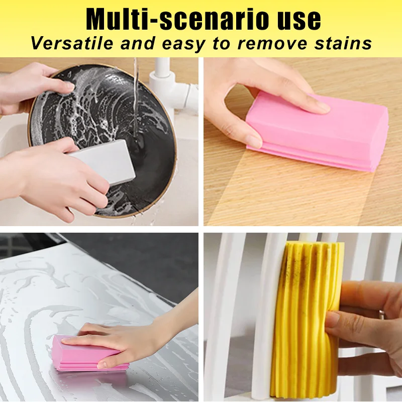Magical Dust Cleaning Sponges Pva Sponge Damp Clean Duster For Cleaning Blinds Glass Baseboards Vents Railings Mirrors Window - Image 5