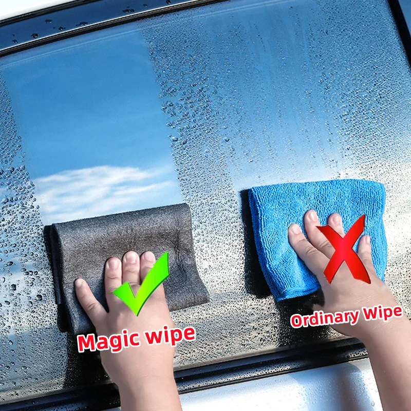 Thicker Magic Cleaning Cloth No Watermark rag Microfiber Window Glass Wiping Kitchen Towel Wash Reusable dried magic bayeta - Image 3