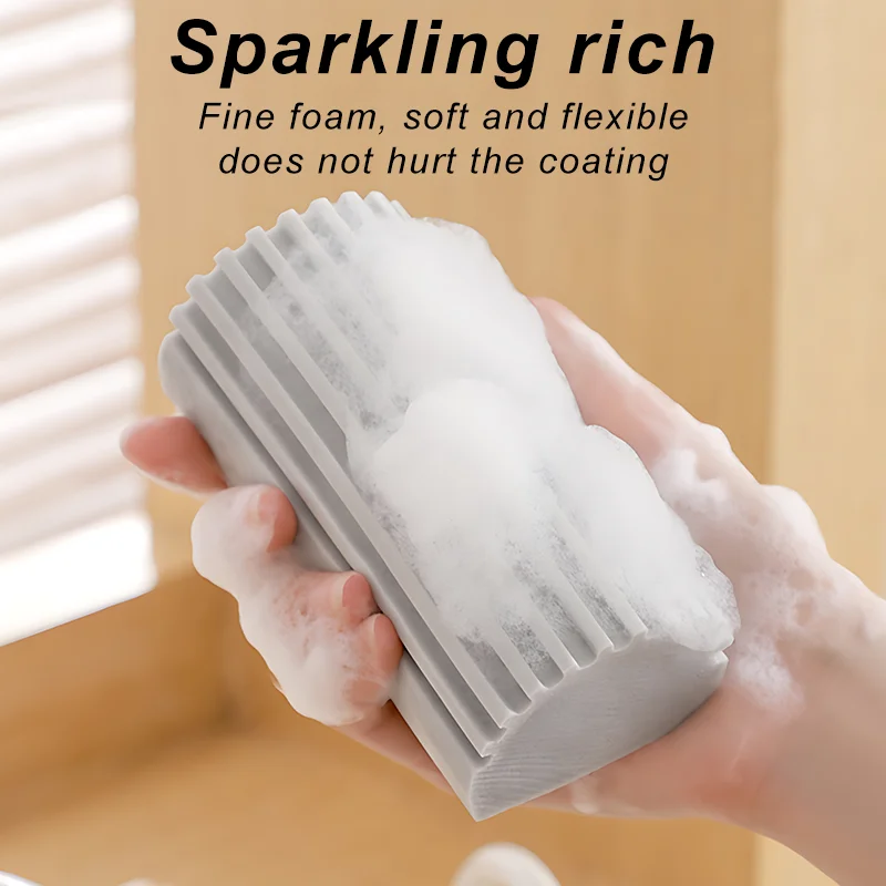 Magical Dust Cleaning Sponges Pva Sponge Damp Clean Duster For Cleaning Blinds Glass Baseboards Vents Railings Mirrors Window - Image 2