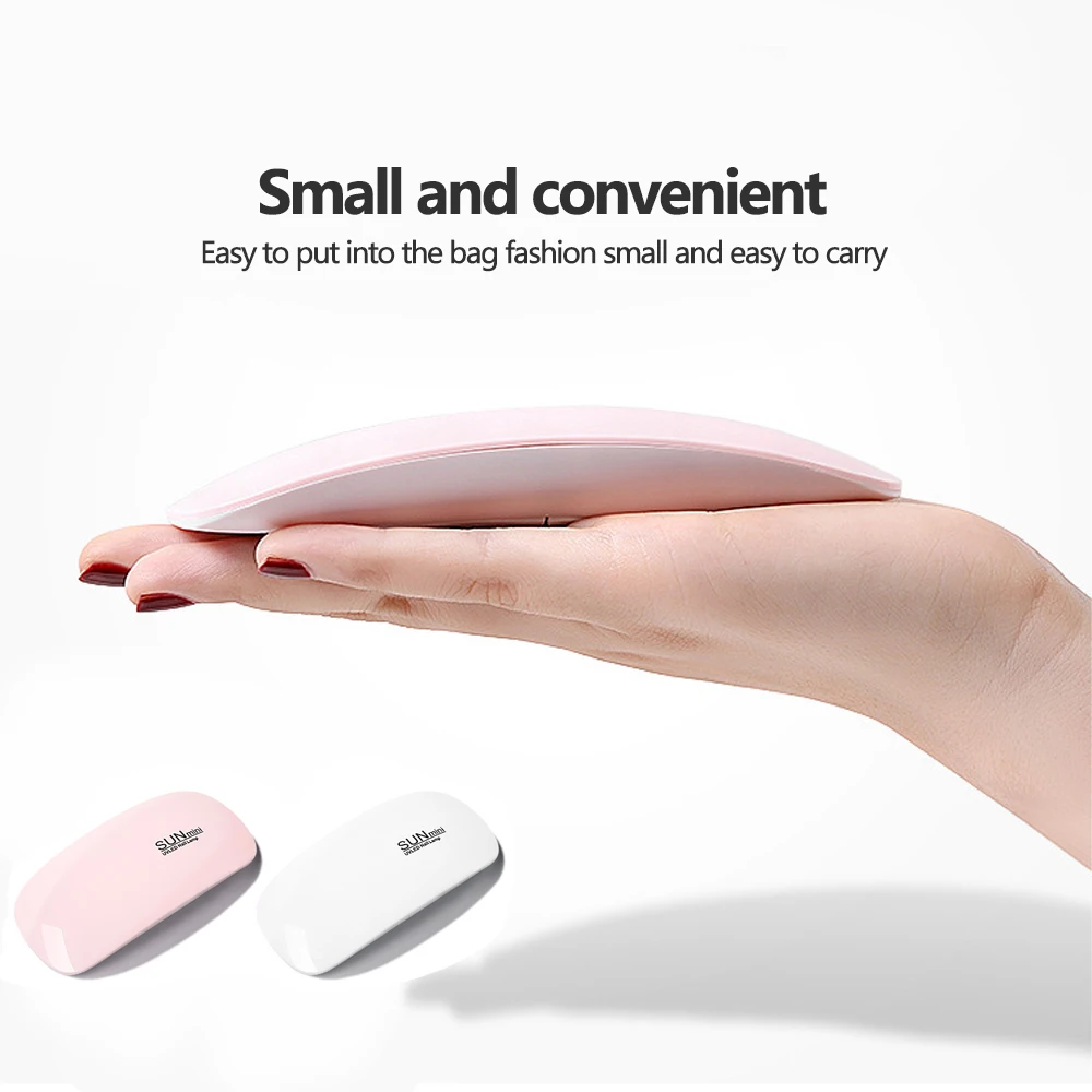 Foldable Nail Lamp 6w Uv Led Lamp For Nails Machine 6 Uv Leds Gel Nail Polish Dryer Lamp Manicure Tool Professional Equipme - Image 5