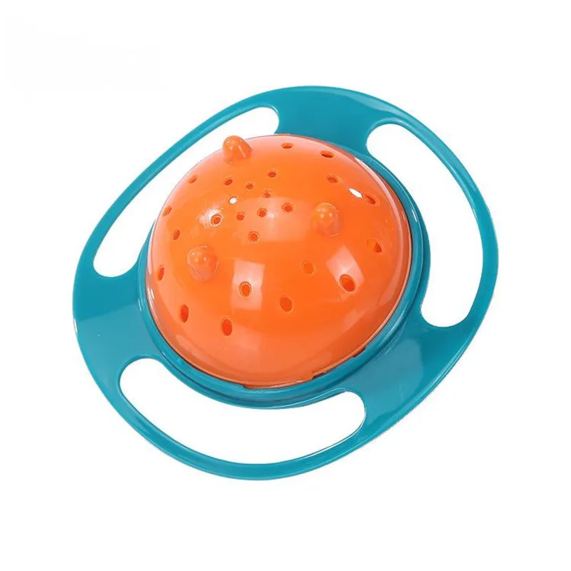 Kids Universal Gyro Bowl 360 Rotate Spill-Proof Practical Design Children Rotary Balance Solid Feeding Dishes Plate Tableware - Image 5