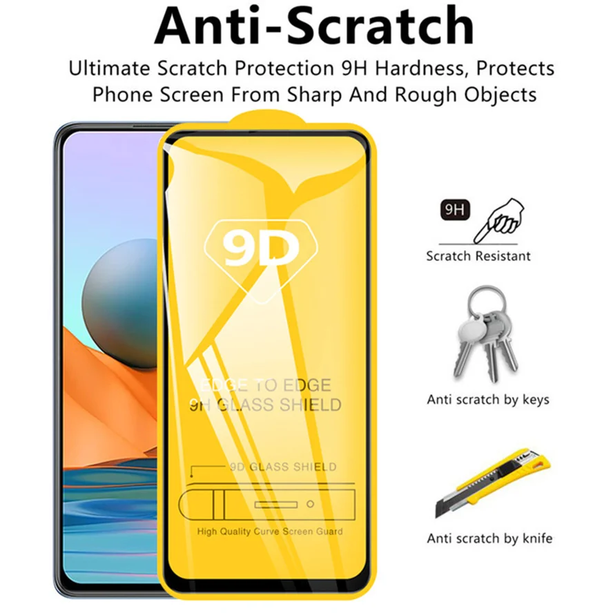 Redmi Note12 Pro Glass,Redmi-Note 13 12 11 10 S Glass For Xiaomi 11T 12T Pro 13T Redmi Note 10s 11 Tempered Glass Redmi Note 10 11S 10S Protective Film redmi note 12s Screen Protector Redmi Note 12 Pro Plus 5G Glass - Image 2