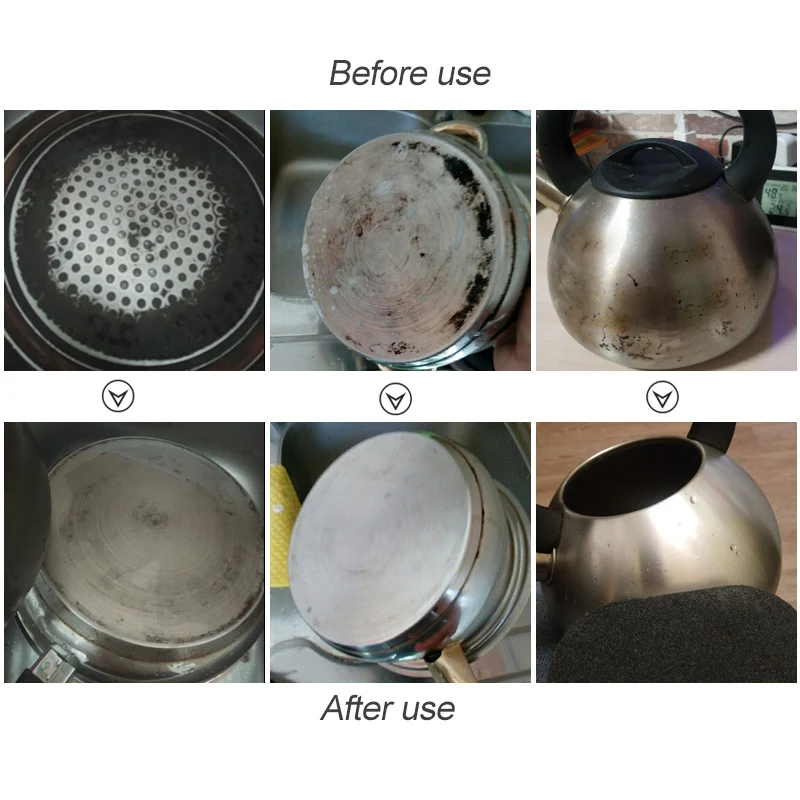 Magic Kitchen Sponge Brush Melamine Sponge Cleaning Brush Descaling Knife Pan Pot Cleaner Strong Decontamination Brushes - Image 5