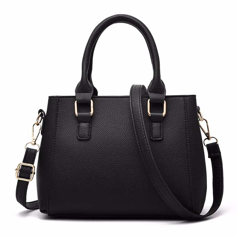 Embroidery Messenger Bags Women Leather Handbags Bags for Women Sac a Main Ladies hair ball Hand Bag - Image 3