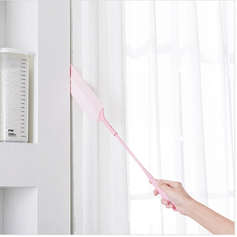 Practical Household Dust Cleaning Brush with 10 Pcs Non-woven Cleaning Cloth Long Handle Dust Gap Brush for Home Cleaning Tool - Image 5
