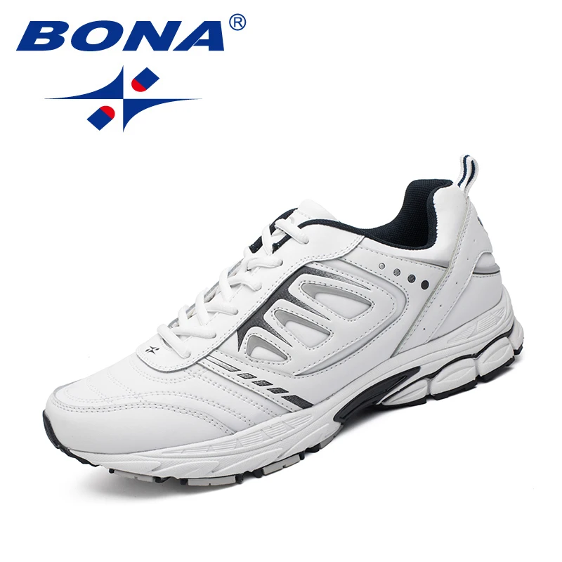 BONA New Style Men Running Shoes Ourdoor Jogging Trekking Sneakers Lace Up Athletic Shoes Comfortable Light Soft - Image 2