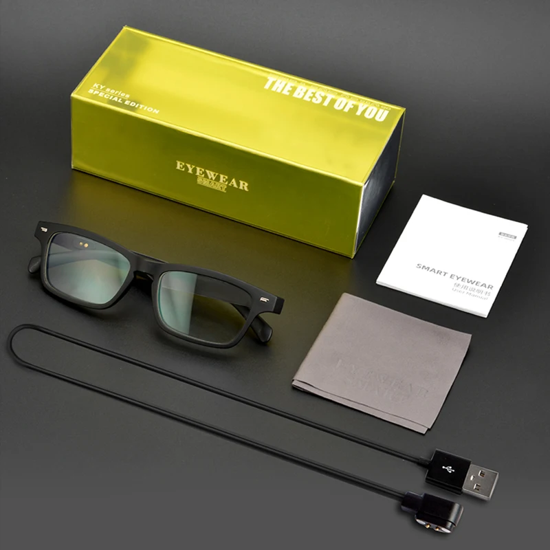 Smart Glasses Wireless Bluetooth 5.0 Sunglasses Outdoor Smart Sport Hands-Free Calling Calling Music Anti-Blue Eyeglasses - Image 3