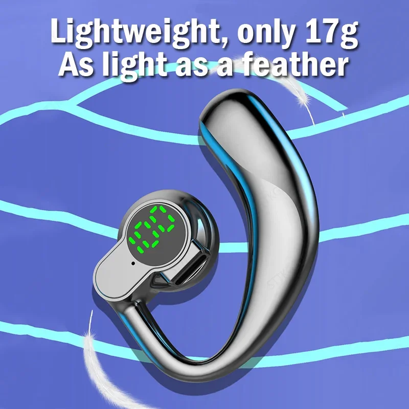 Wireless Bluetooth Headphones Full Open Headset Air Conduction Ear Hook Earphones Handsfree Noise Canceling Audifonos Sports - Image 6