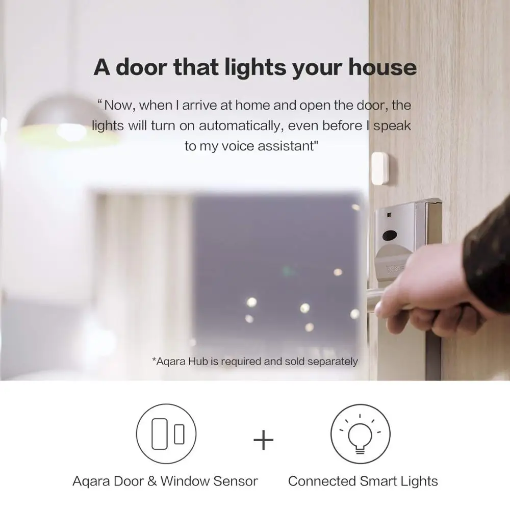 Aqara Door Window Sensor Zigbee Wireless Connection Alarm Smart Mini Door Sensor Work With Aqara Gateway Mi Home HomeKit APP - Image 2