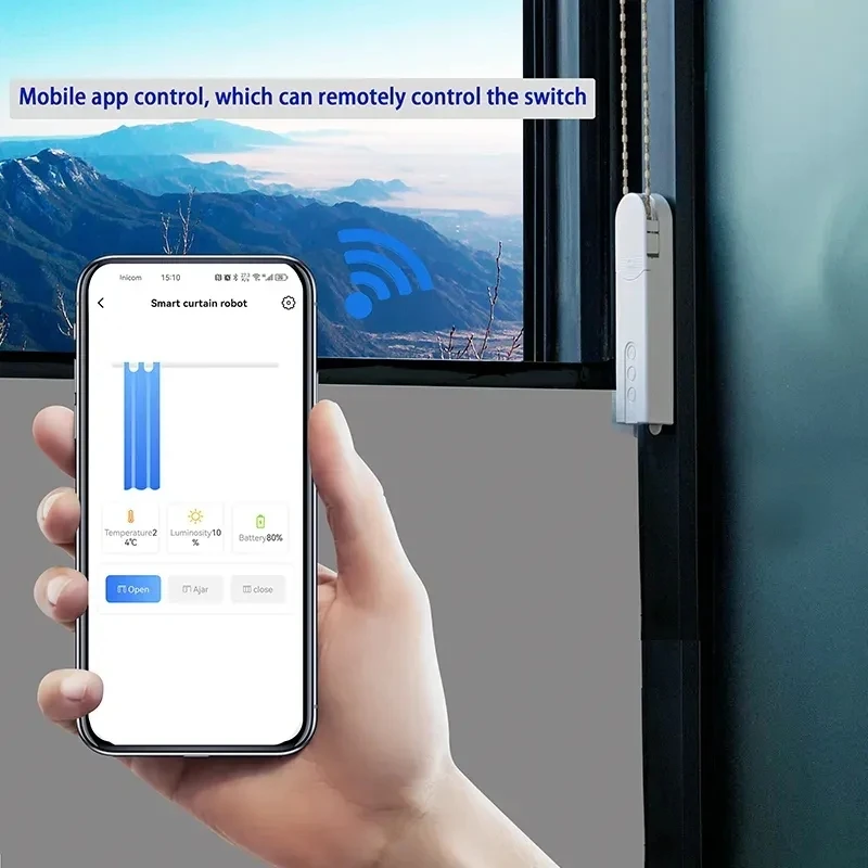 Tuya Smart Blind Motor Wifi Automatic Electric Roller Shutter Shadows App Control Lifting Curtain Opening Closing Driver - Image 4
