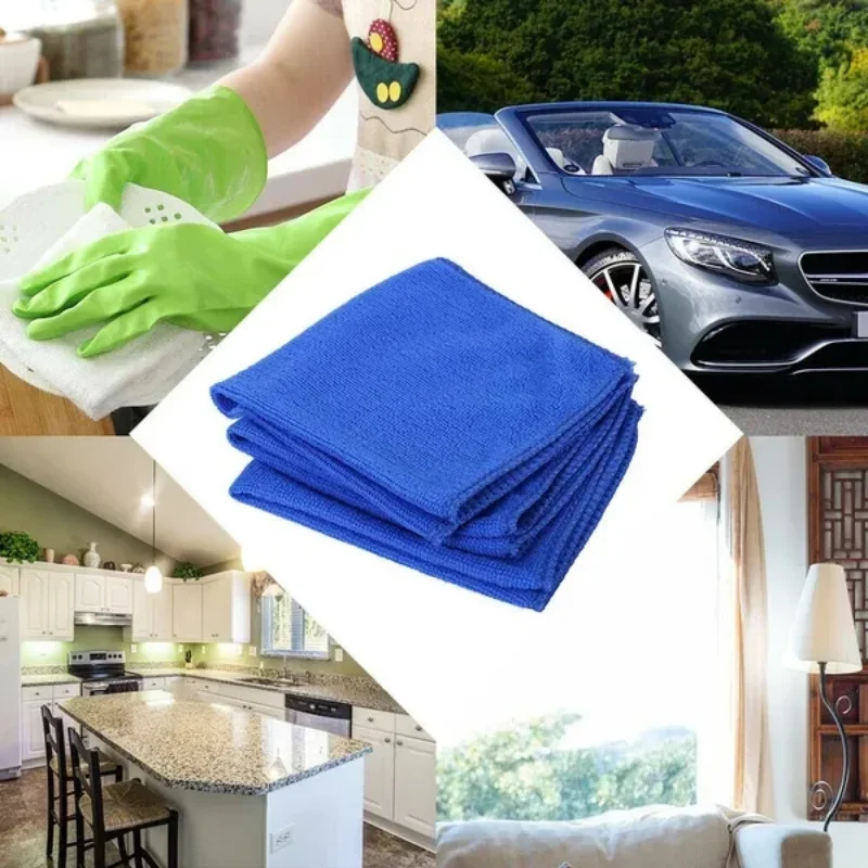 1-20Pcs Microfiber Towels Car Wash Drying Cloth Towel Household Cleaning Cloths Auto Detailing Polishing Cloth Home Clean Tools - Image 6