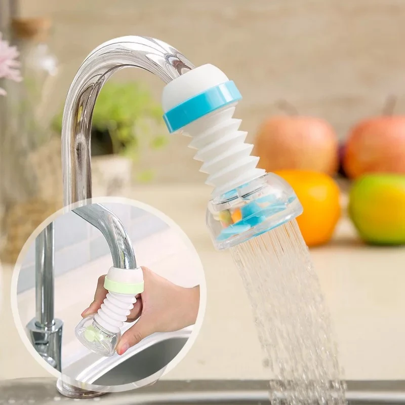 Rotatable 360 Water Filter Tap Purifier Adjustable Water Tap Kitchen Accesories Household Water Filter Nozzle Adapter Sink - Image 2