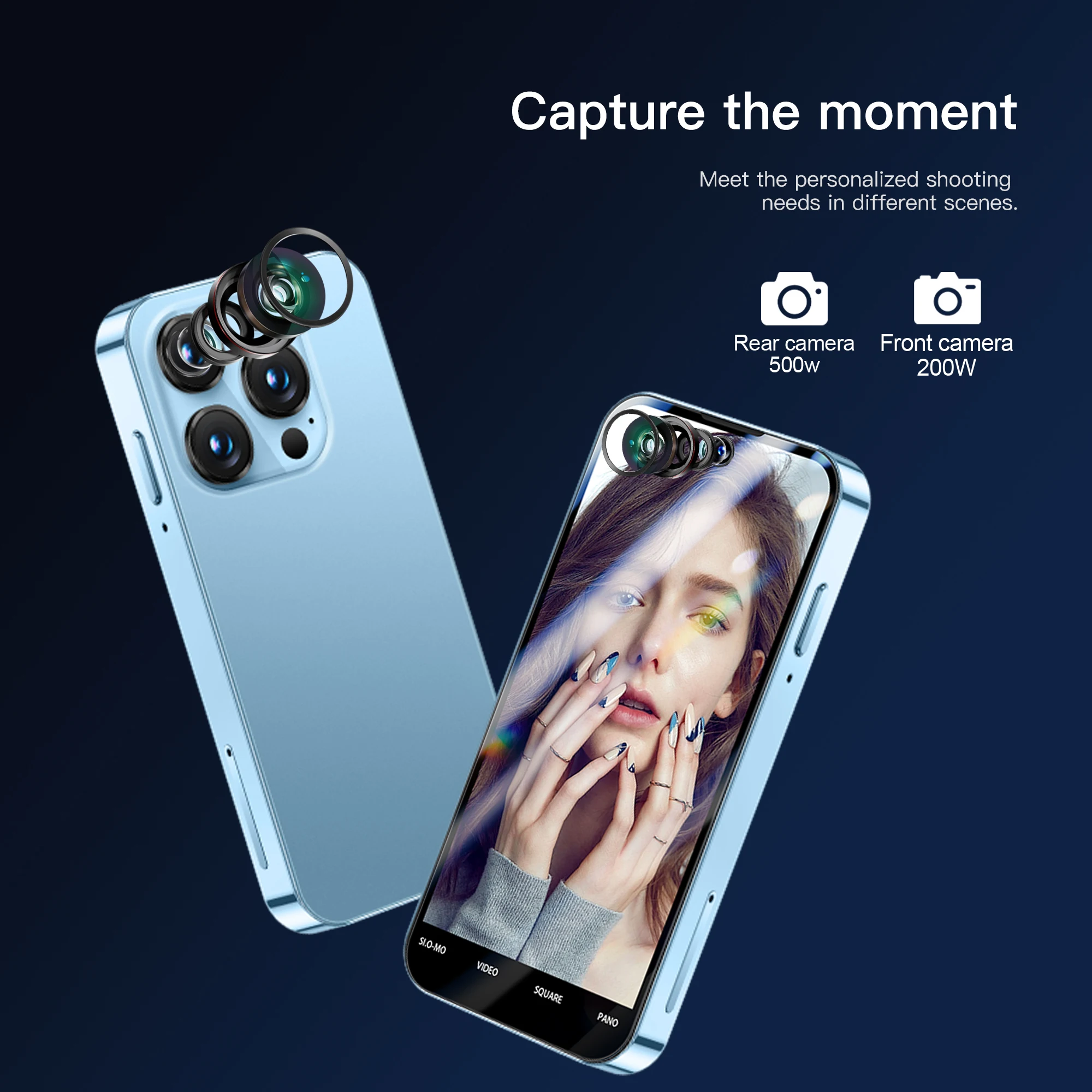 SERVO 19PRO 4G LTE Mini Smartphone Dual SIM Cards Android 12.0 System 32GB/64GB/128GB ROM Play Store OTG 3.88" Small Smart Phone - Image 6