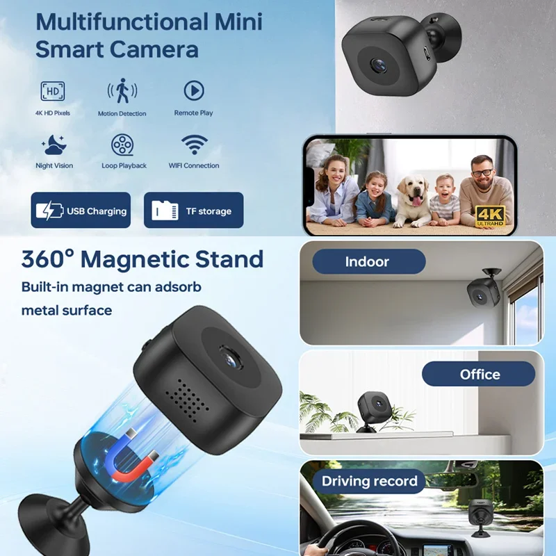 Xiaomi 4K Smart Wireless Home Surveillance HD Camera Battery Camera Indoor Outdoor Security Monitor For Home Theft Prevention - Image 4