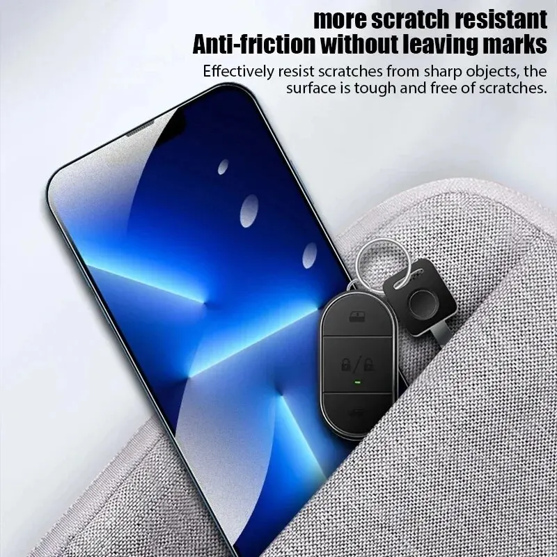 1/2Pcs Matte Tempered Glass For iPhone 15 14 12 11 13 Pro Max Frosted Screen Protectors For iPhone 11 12 13 14 15 Plus Glass Fil - Image 3