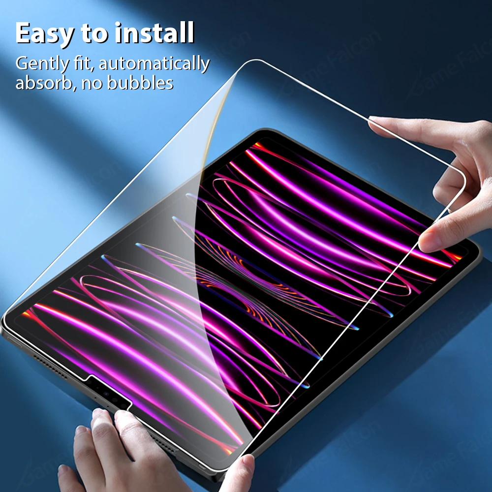 Tempered Glass Screen Protector For Ipad Pro 13 M4 2025 12.9 A16 11th Air 11 5 4 M3 M2 10 9 9th 10th 8 Generation Mini 7 6 Film - Image 6