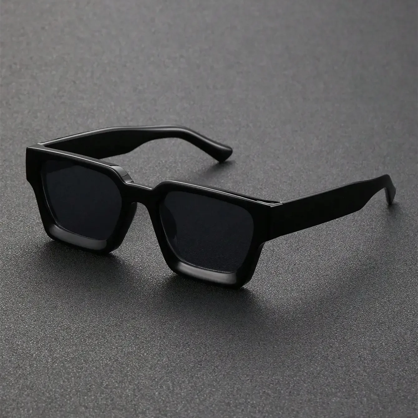Retro Black Millionaire Shades Luxury Sunglasses 2025 For Men Designer Famous Brand Square Sun Glasses Man Women Sunglass - Image 3