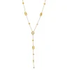 Keen on Necklace Y Chain Non Fading French Exquisite Women’s Collarbone Chain Pig Nose Tassel Titanium Steel French Classic