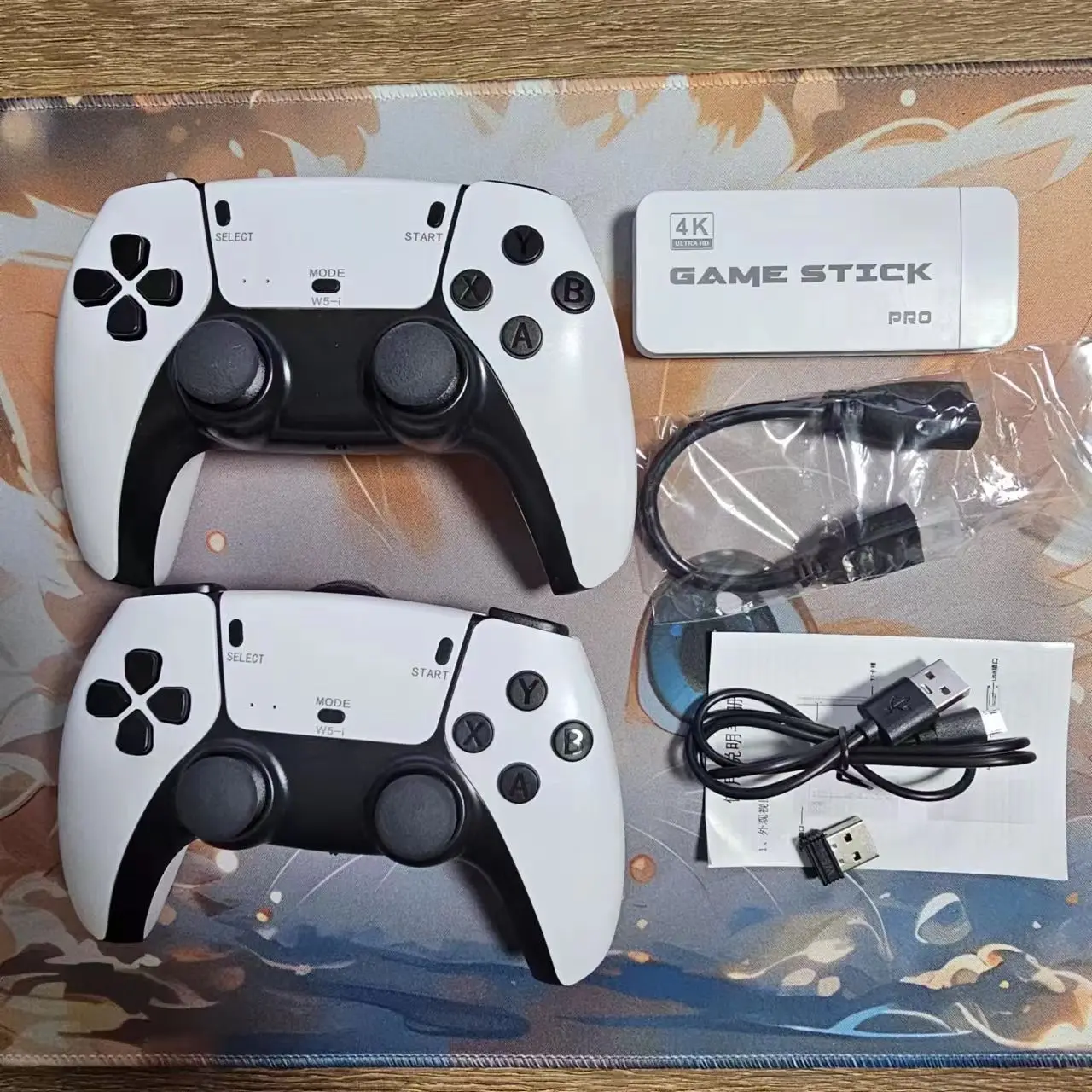 M15 4K Game Stick Mini Retro Video Game Console 2.4G Wireless Gamepad Controller Handheld Game Console 128G 30000 Games HDMI - Image 3
