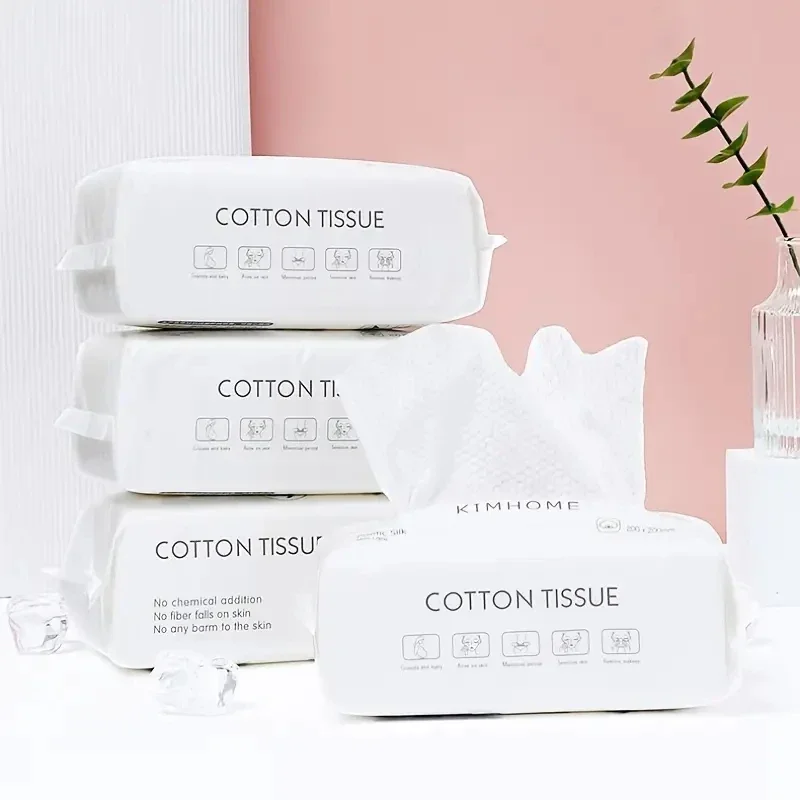 Soft Cotton Towel Disposable Face Towel Towels Bathroom Accessories Dry Rags for Washing and Drying Face Towels 50/100Pcs Home - Image 2