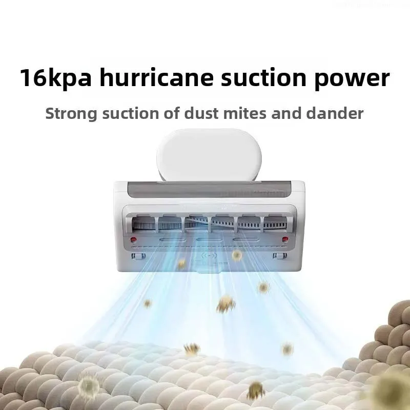 XIAOMI MIJIA mite removal brush 2 pro household quilt UV Sterilization LED Screen Display Handheld Dust Removal Vacuum Cleaner - Image 4