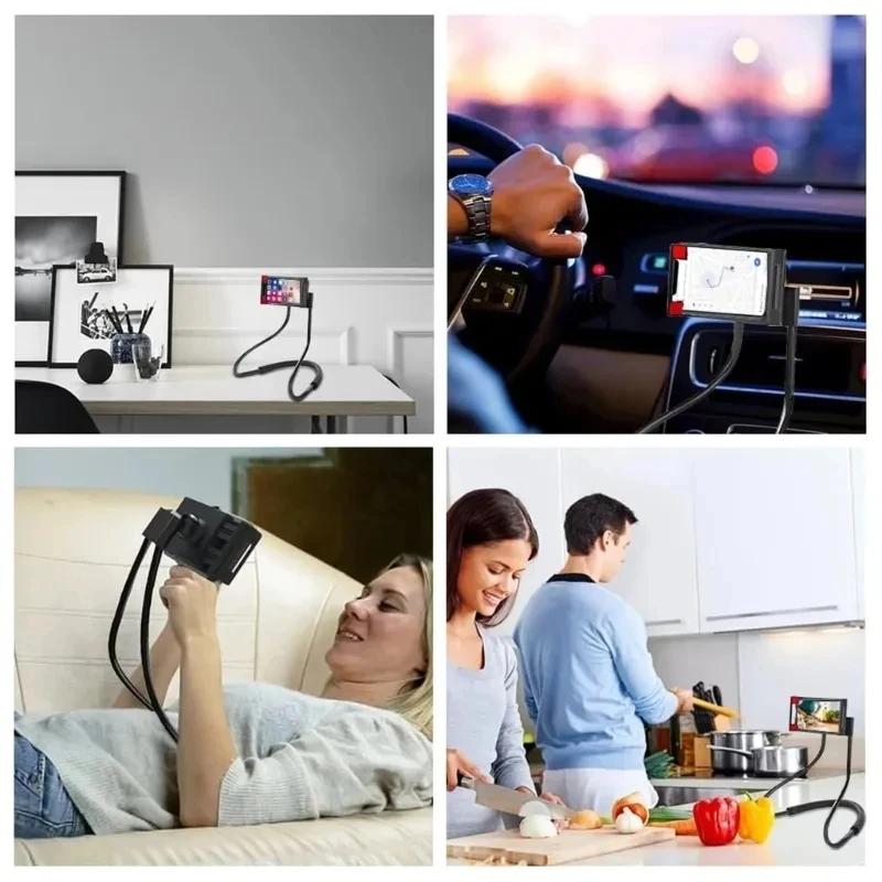 Lazy Neck Mobile Phone Holder Flexible Neck Lazy Necklace Tablet Holder Stand For Cellphone Tablets for iPhone Huawei Xiaomi - Image 3