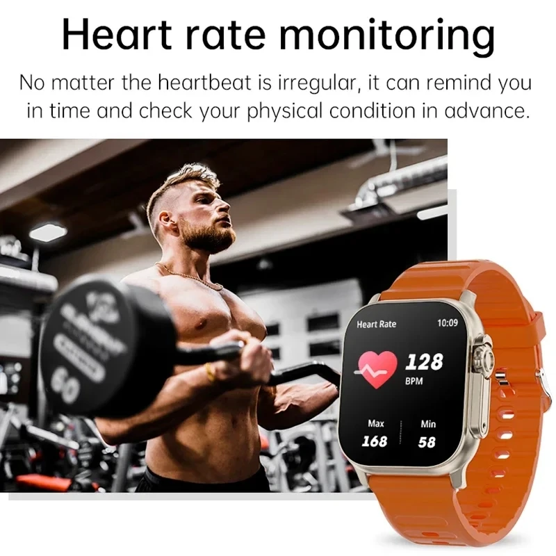 Original T900 Ultra 2 Smart Watch 49mm Men Women Bluetooth Call BT Music Game Wireless Charging NFC Smartwatch For Android IOS - Image 4