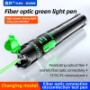 SAIVXIAN Visual fault locator Rechargeable Fiber Optic Green Light Pen 15/30MW Fiber Optic Tester Strong Light Passage Pen Test