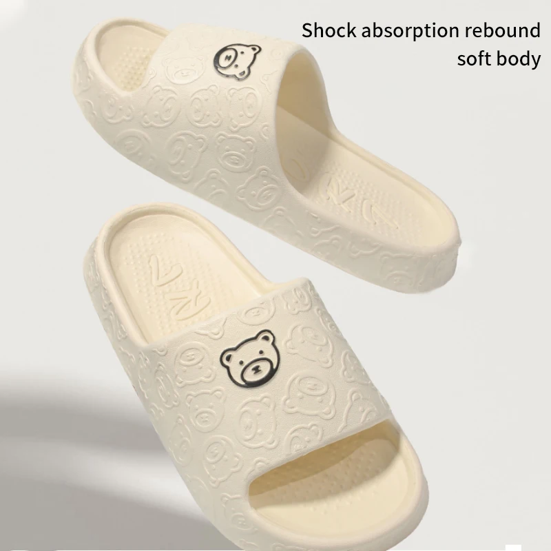 Non-slip Slippers Female Outer Wear 2024 New Bathroom Bathroom Indoor Home Sandals Female Summer Eva - Image 4
