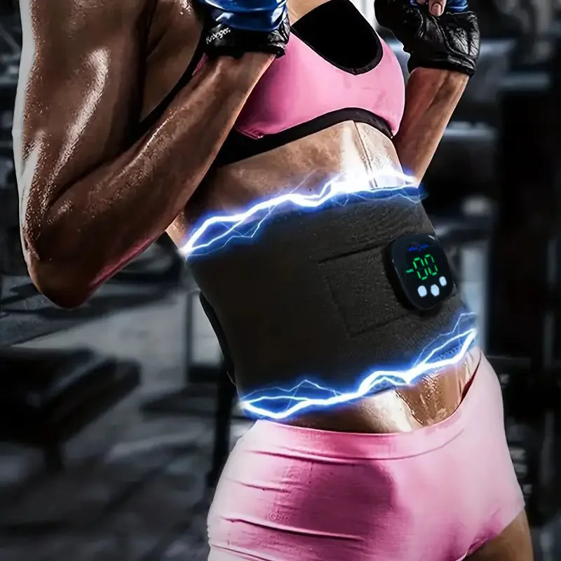 Waist Massager Portable USB Charging Shaper Electric Arm Hip Leg Trainer Weight Loss Shaping Belt Fitness Massager