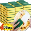 Double sided magic sponge for motorcycles, pots, and kitchens – heavy-duty grease cleaning sponge