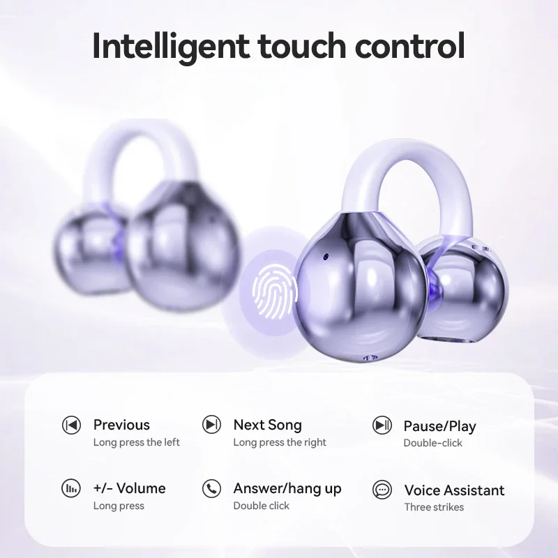 XIAOMI M91 Earbud Wireless Earphones Open Ear Clip Sport Bluetooth 5.4 Earphones ENC Noise cancelling Earphones with Microphone - Image 5