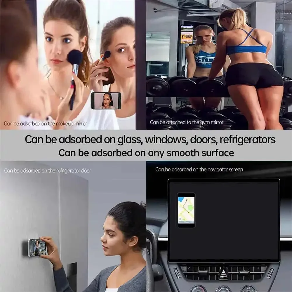 Double Sided Silicone Suction Cup Phone Case Detachable Stand Silicone Rubber Sucker Pad For Selfies And Videos Fixed Pad - Image 5