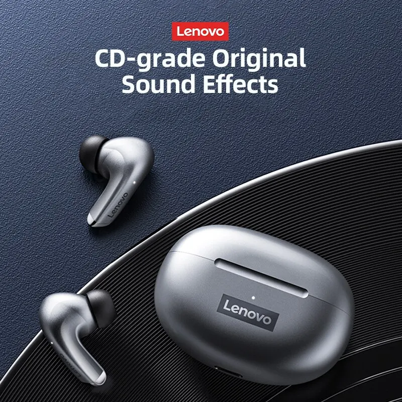 Lenovo LP5 Wireless Bluetooth Earbuds Stereo HiFi Music Earphones Headphones Sports Waterproof TWS Headset With Mic Earbuds New - Image 3
