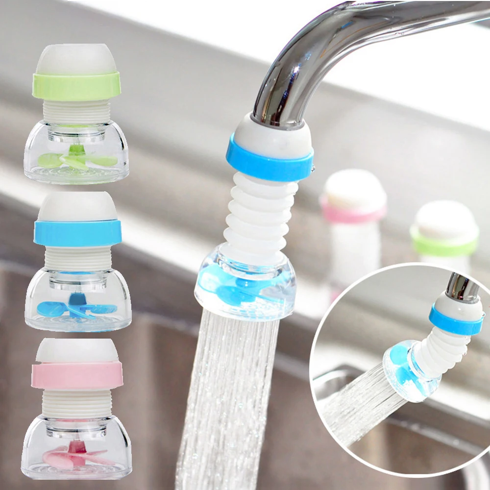 Rotatable 360 Water Filter Tap Purifier Adjustable Water Tap Kitchen Accesories Household Water Filter Nozzle Adapter Sink - Image 3