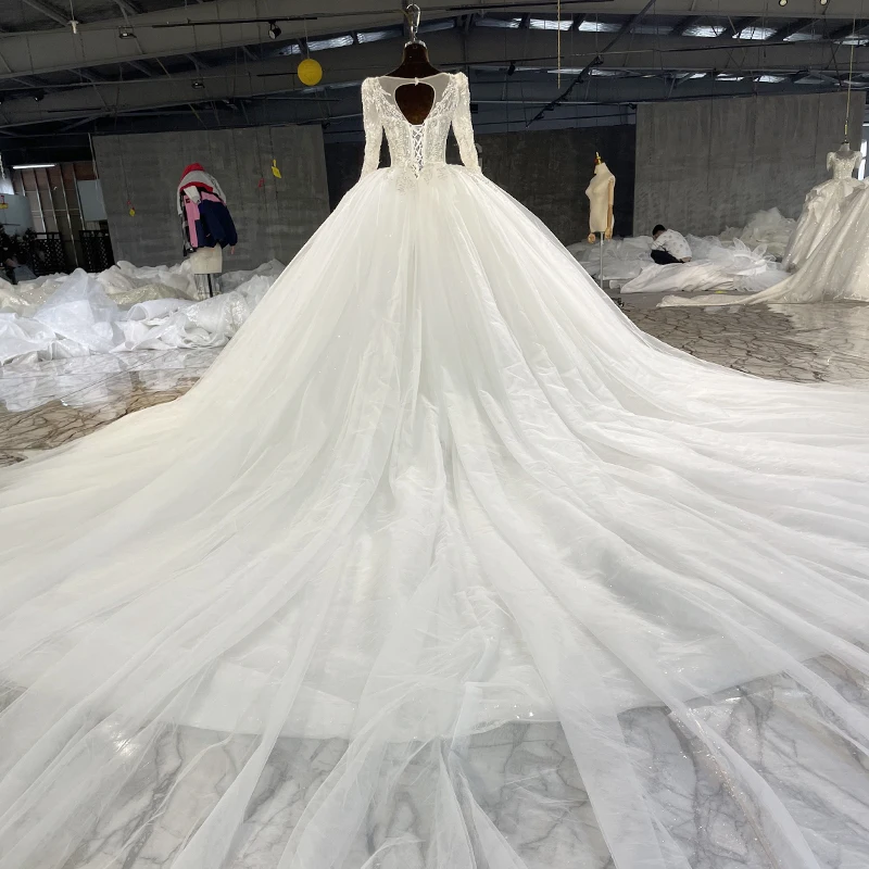 Gorgeous Wedding Dress Wedding Organza Ball Gown Square Collar Wedding Suits For Women Beading Crystal MN97 Vestido De Novia - Image 2