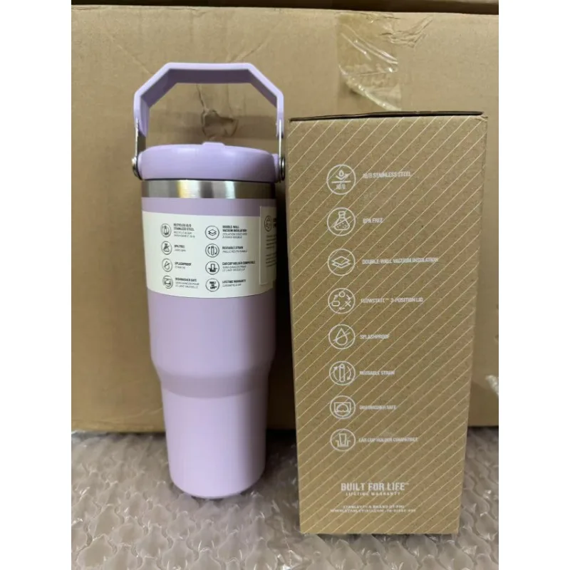 30 oz Vacuum Thermos Cup with Treatment Double Layer Thermos Cup Stainless Steel Sports Water Bottle Hot and Cold Drinks - Image 5