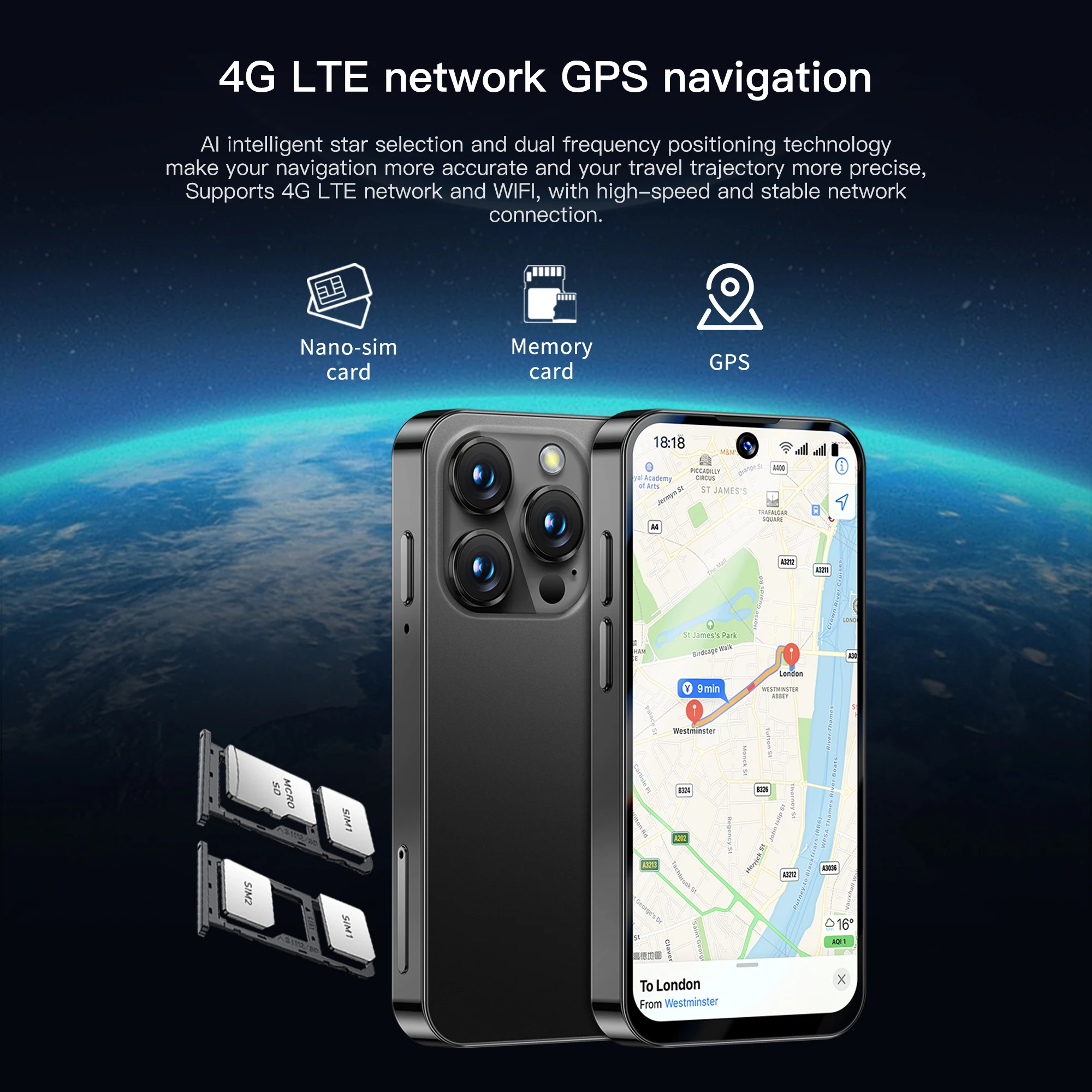 SERVO 19PRO 4G LTE Mini Smartphone Dual SIM Cards Android 12.0 System 32GB/64GB/128GB ROM Play Store OTG 3.88" Small Smart Phone - Image 5