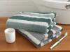 1-pack thick bath towel, strong water absorption and quick drying, non shedding, durable – very suitable for families, beaches,