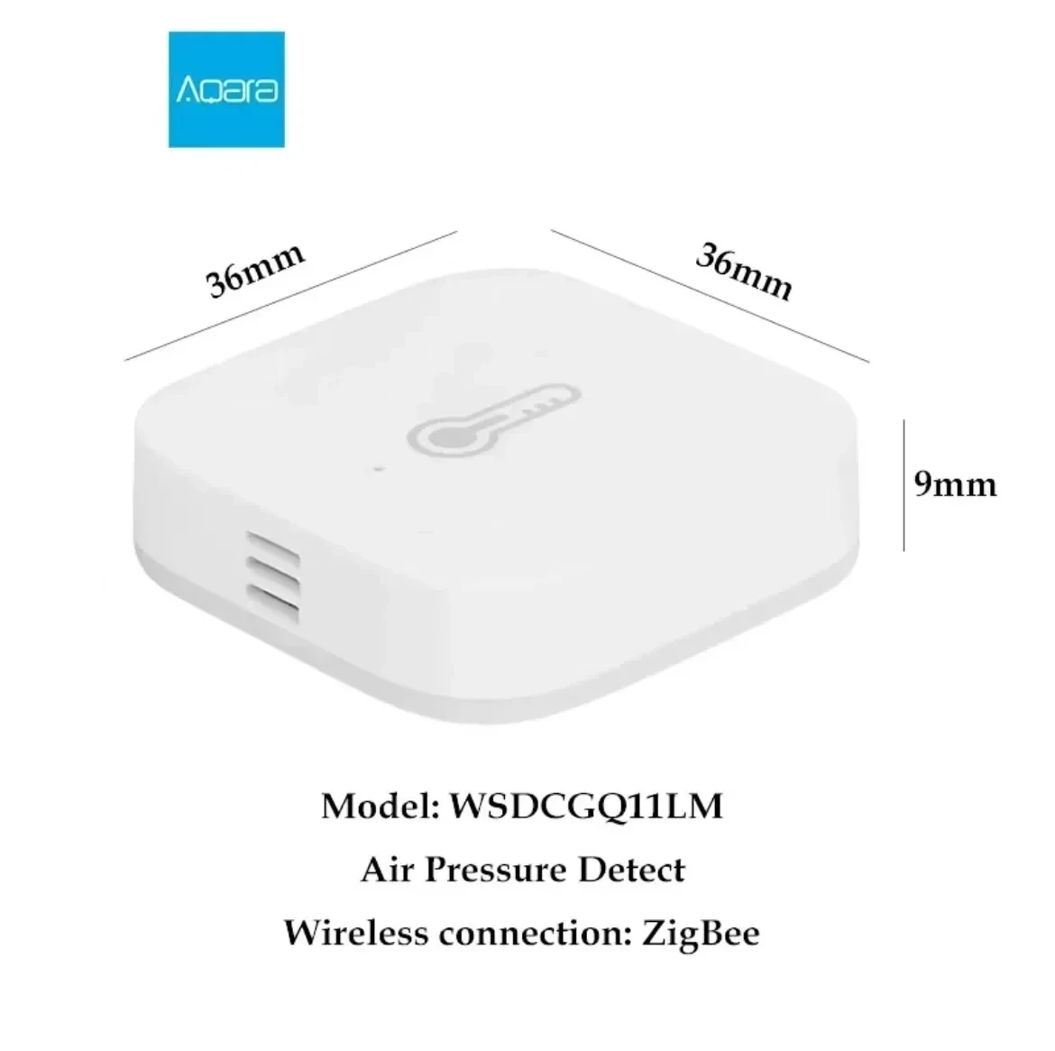 Global version Aqara Temperature Humidity Sensor Smart Air Pressure Sensor Zigbee Smart home For Xiaomi APP Mi home Homekit APP - Image 6