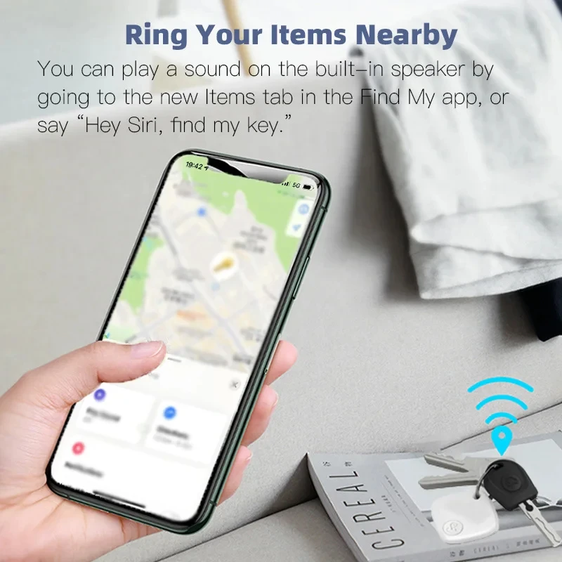 Bluetooth Mini Tracking Device for Apple Find My APP Smart Tag Kid Pet Car GPS Lost Tracker Anti-Lost Alarm Reminder Positioner - Image 2