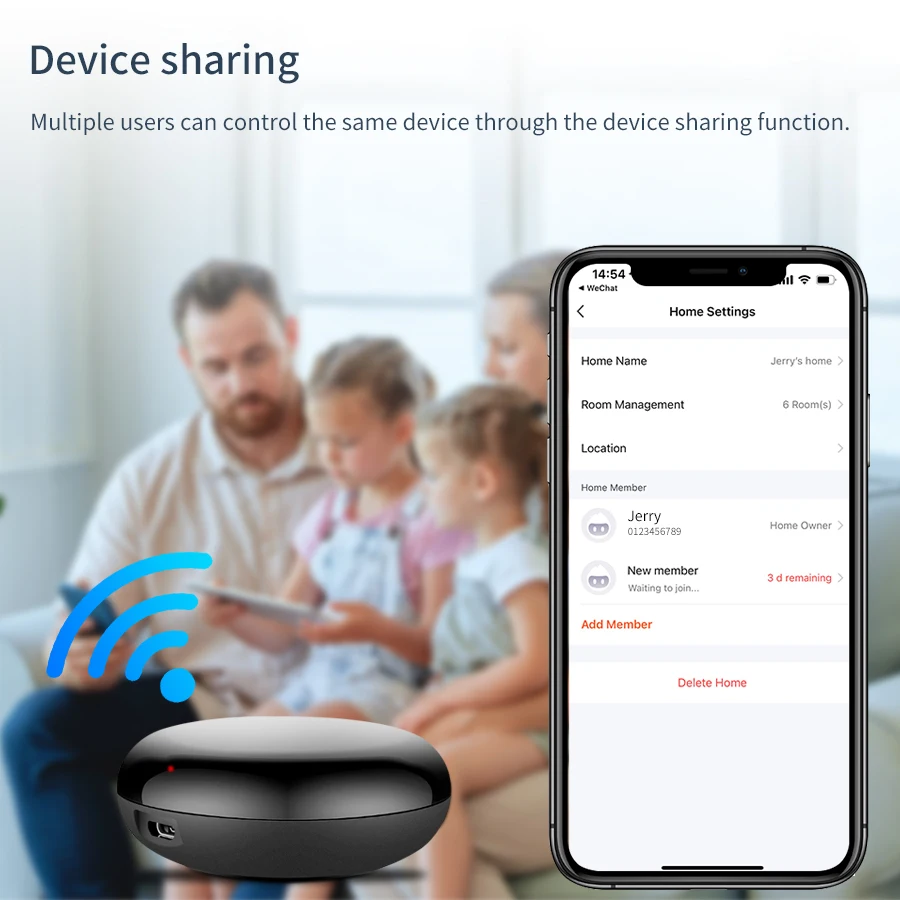 Tuya WiFi IR Remote Control Smart Home Universal Infrared Remote Controller for Air Conditioner Works With Alexa Google Home - Image 6
