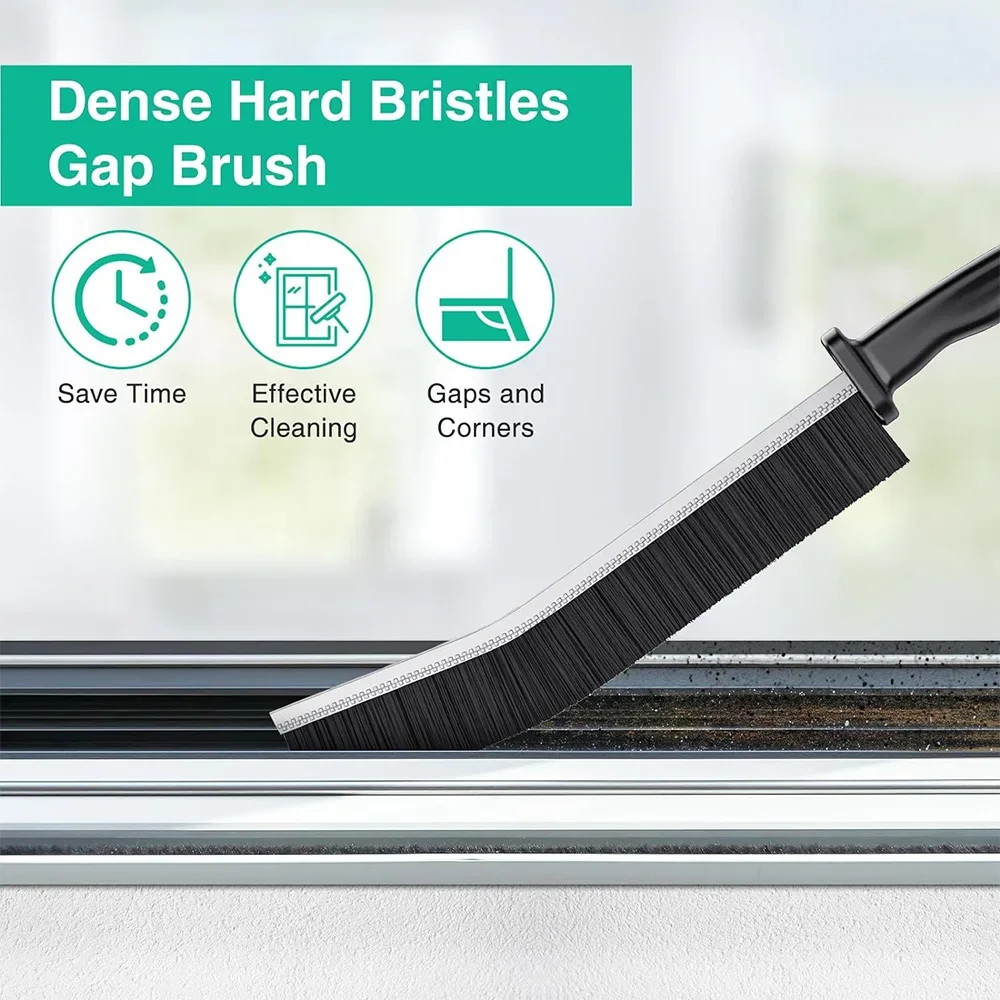 Gap Cleaning Brush Hard-Bristled Crevice Cleaning Brush for Stiff Angled Bristles Tile Bathroom Kitchen Toilet Cleaning Tool - Image 3
