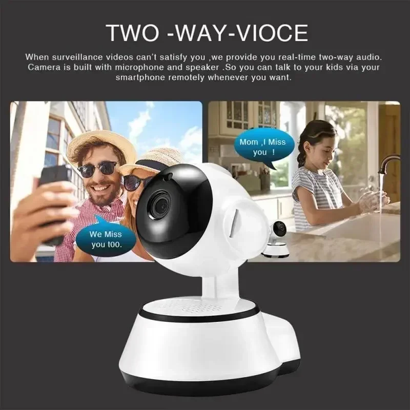 8MP 4K Smart Mini WiFi IP Camera Wireless Intelligent Auto Tracking Two-Way Audio Baby Pet Monitor Surveillance Camera For Home - Image 5