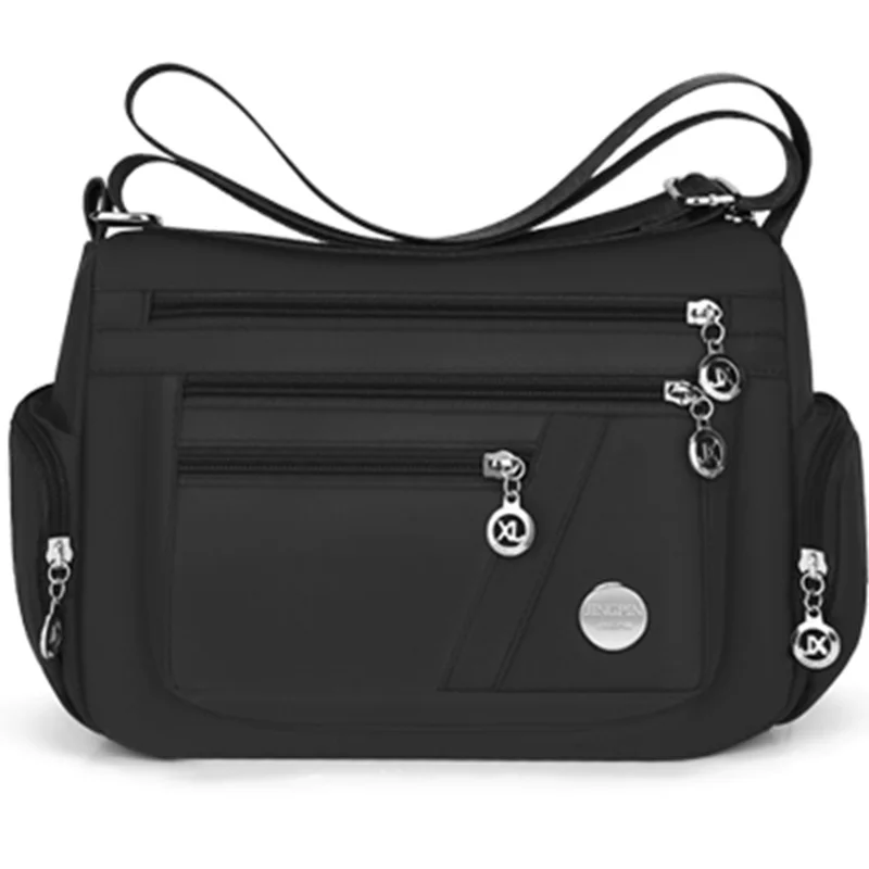 New style neutral nylon fabric ladies' handbag Oxford cloth shoulder strap crossbody bag travel bag multi-compartment casual bag - Image 2