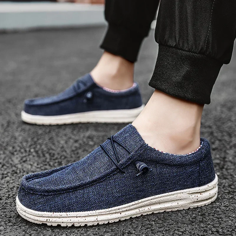 Men's Mesh Loafers Autumn Mens Vulcanized Shoes Breathable Lightweight Hiking Outdoor Sports Shoes Zapato Abierto Scarpa Aperta - Image 5