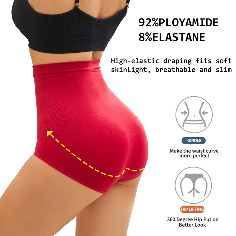 High Waist Butt Lifter Shapewear for Women Female Tummy Control Panties Body Shaper Slimming Underwear Seamless Shaping Briefs - Image 2