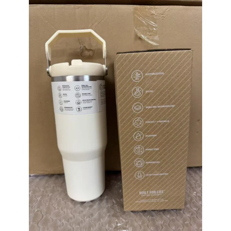 30 oz Vacuum Thermos Cup with Treatment Double Layer Thermos Cup Stainless Steel Sports Water Bottle Hot and Cold Drinks - Image 4