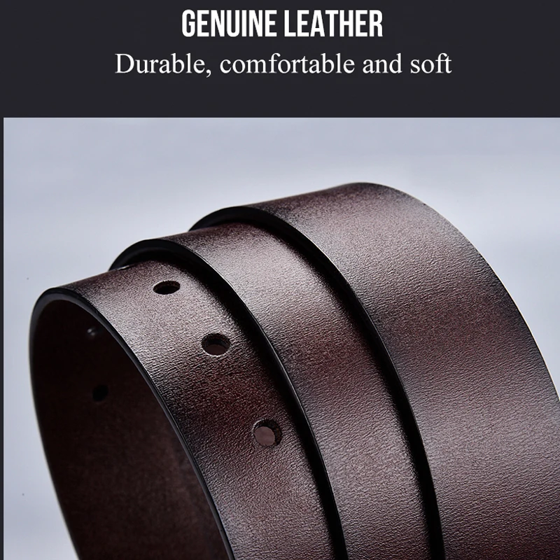 2025New Men's Leather Belts Luxury Strap Male Belts For Fashion Classice Vintage Pin Buckle Men Belt High Quality - Image 5